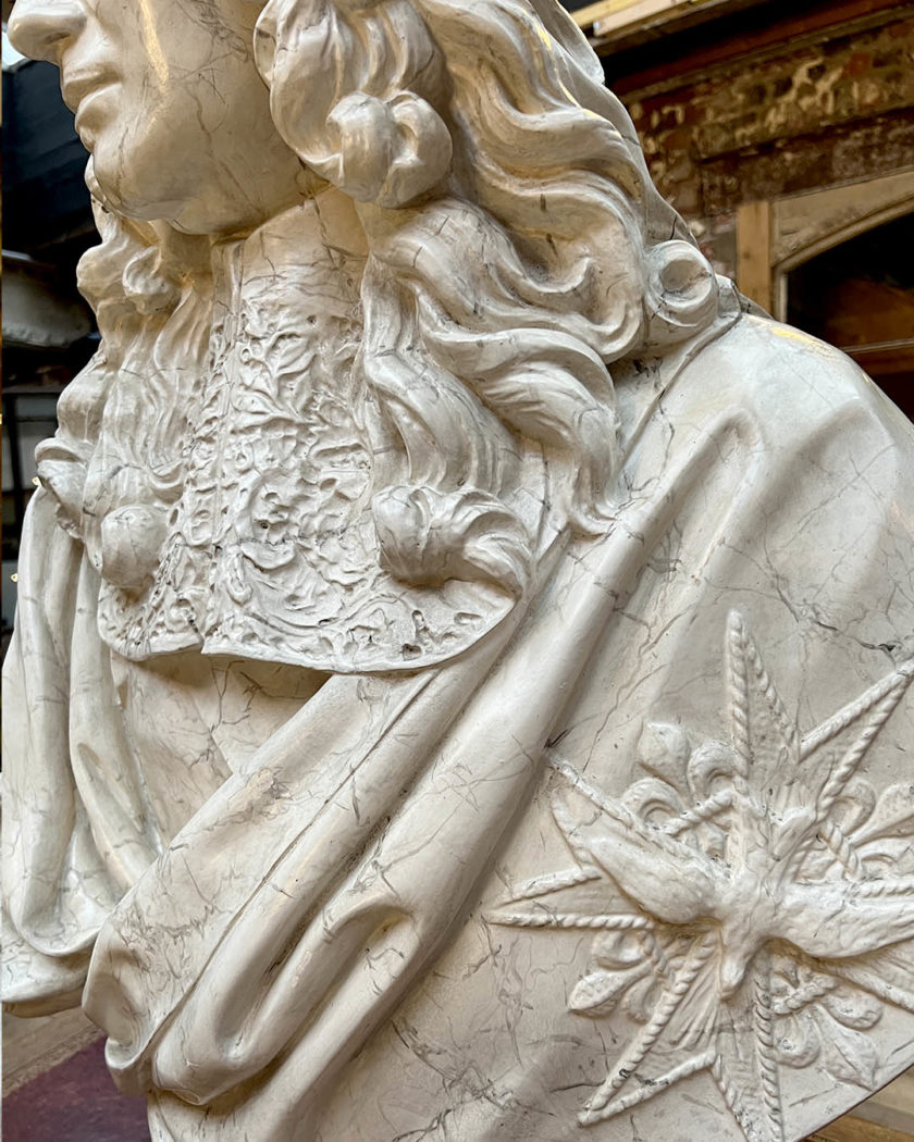 IMG_8553 | Matériaux Authentiques Buste de Jean-Baptiste COLBERT d'après Antoine COYSEVOX (1640-1720)