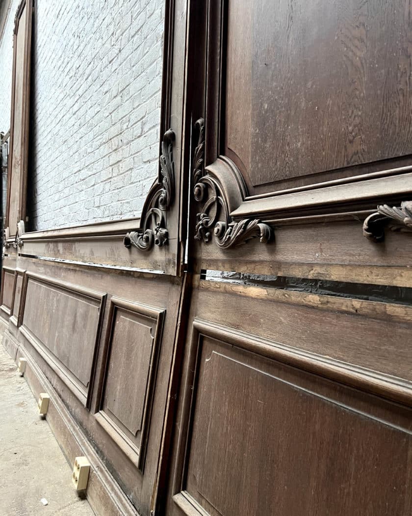 Boiserie début XXème en chêne 6 | Matériaux Authentiques Boiserie début XXème en chêne