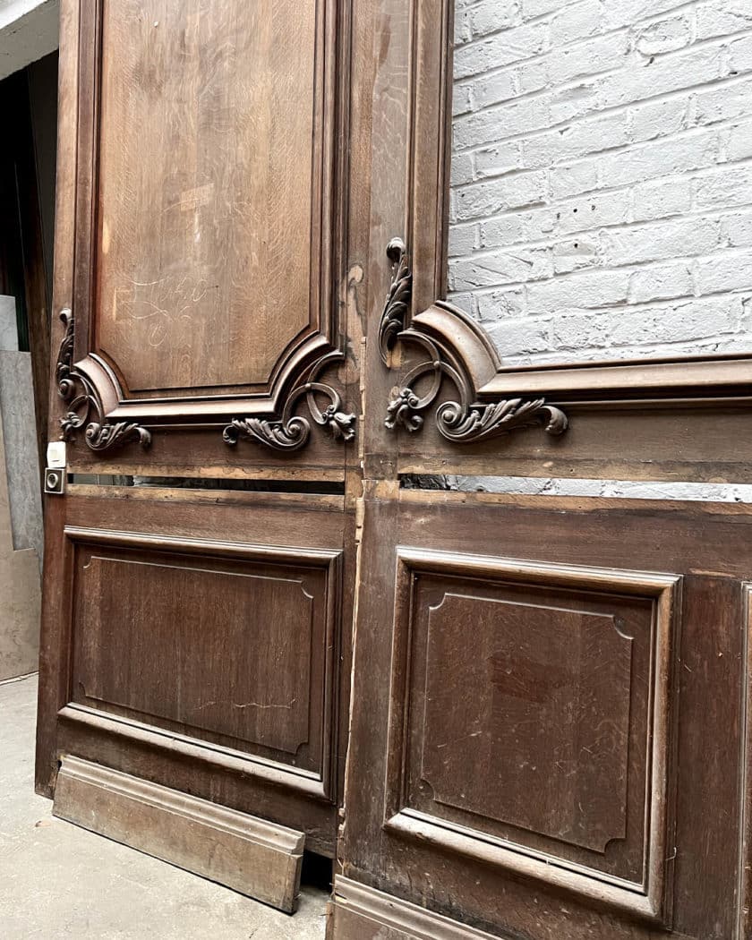 Boiserie début XXème en chêne 7 | Matériaux Authentiques Boiserie début XXème en chêne