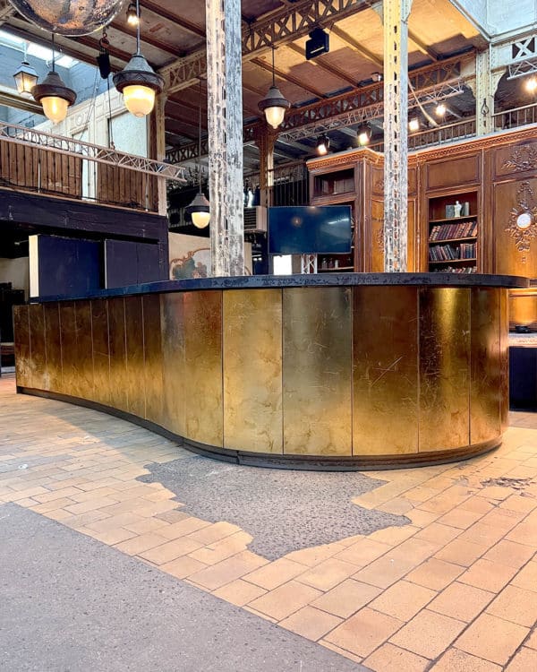 Comptoir d'accueil 5,80m linéaire