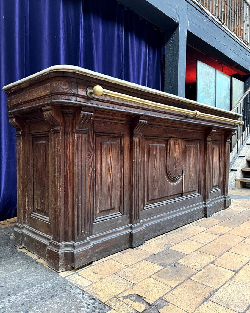 Comptoir de bar plateau marbre14 | Matériaux Authentiques Comptoir de bar plateau marbre