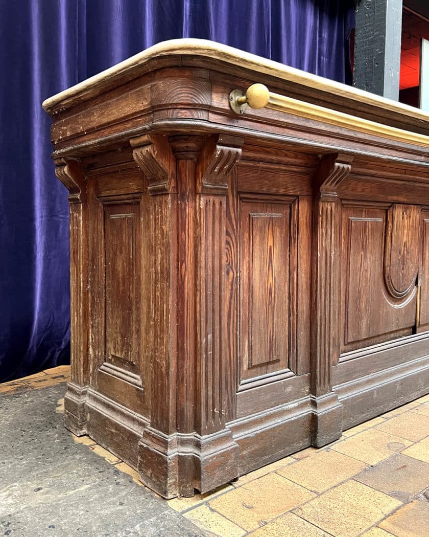 Comptoir de bar plateau marbre15 | Matériaux Authentiques Comptoir de bar plateau marbre