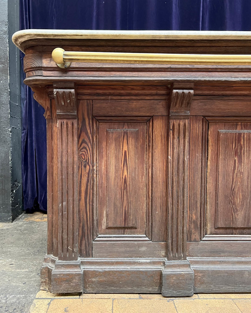 Comptoir de bar plateau marbre18 | Matériaux Authentiques Comptoir de bar plateau marbre