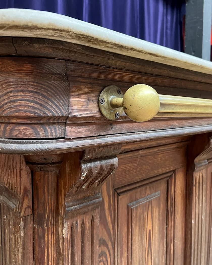 Comptoir de bar plateau marbre24 | Matériaux Authentiques Comptoir de bar plateau marbre