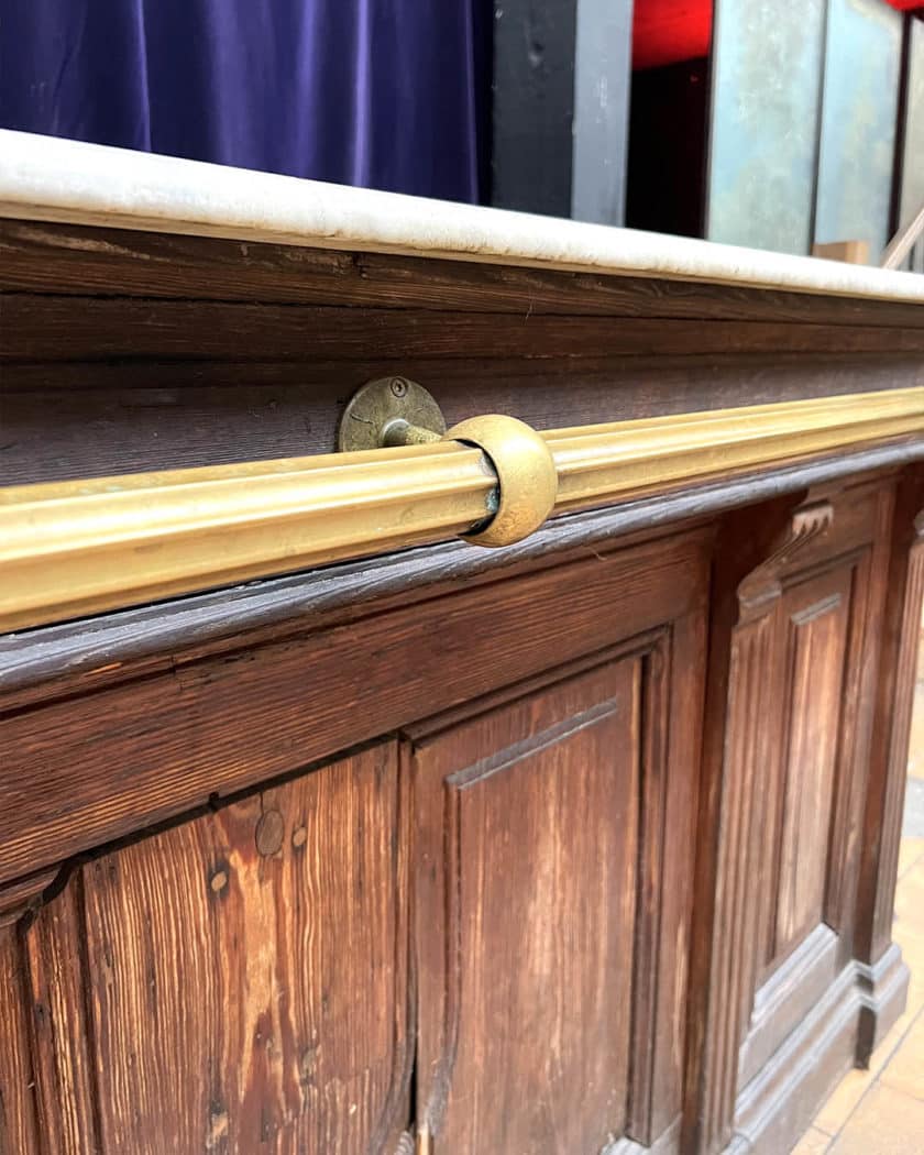 Comptoir de bar plateau marbre5 | Matériaux Authentiques Comptoir de bar plateau marbre