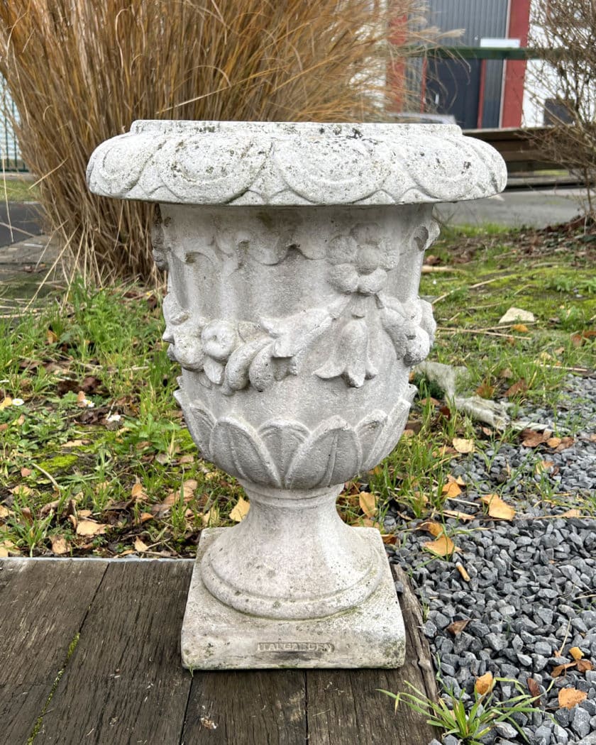 IMG_9046 | Matériaux Authentiques 3 Vases de Jardin en pierre reconstitué