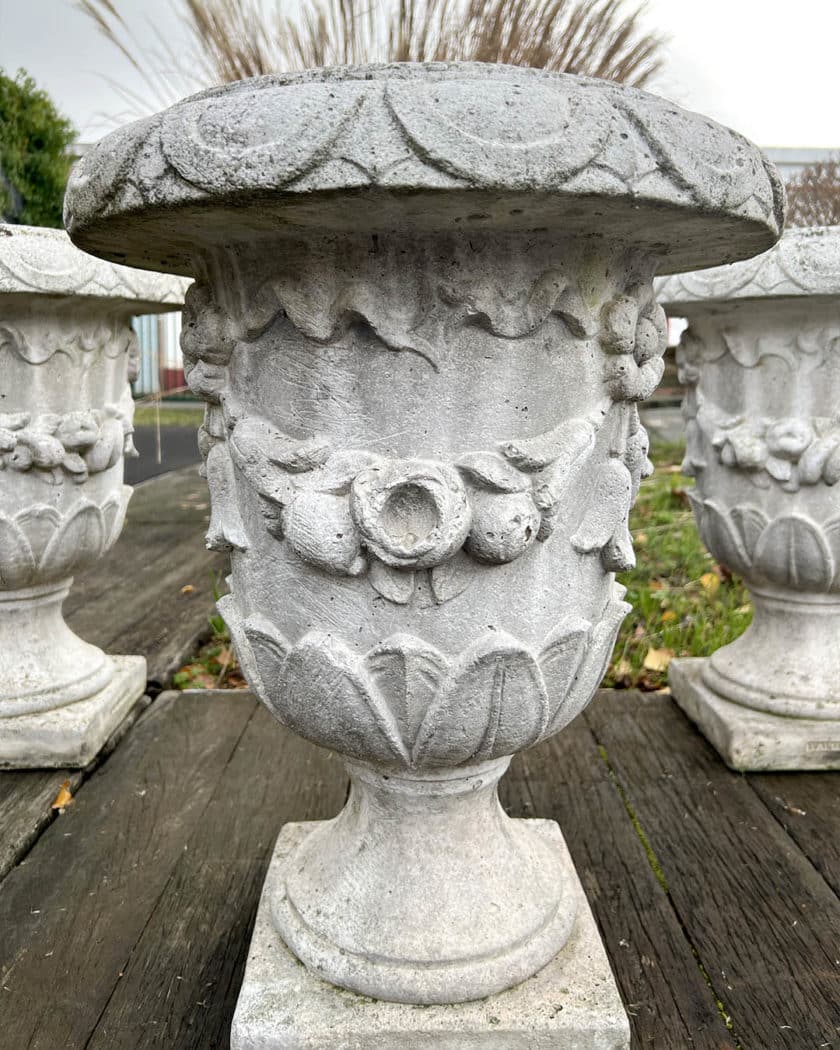 IMG_9047 | Matériaux Authentiques 3 Vases de Jardin en pierre reconstitué