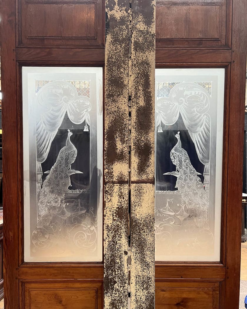 IMG_9106 | Matériaux Authentiques Double porte en verre gravé 272x130