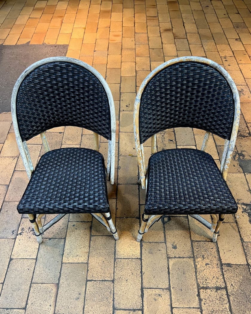 Lot de chaises de bistrot5 | Matériaux Authentiques Lot de chaises de bistrot