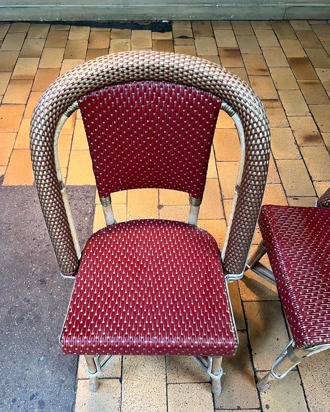 Lot de chaises en rotin MAISON DRUCKER5 | Matériaux Authentiques Lot de chaises en rotin, MAISON DRUCKER